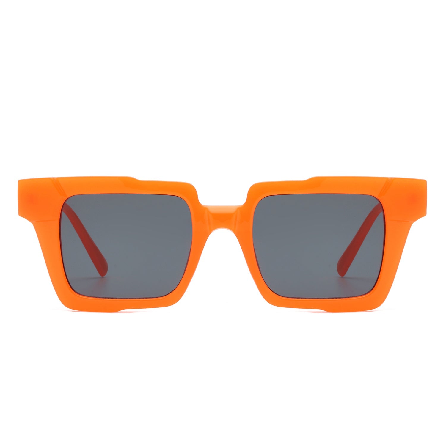 Xeno - Flat Top Geometric Fashion Square Sunglasses - Charming Charlie