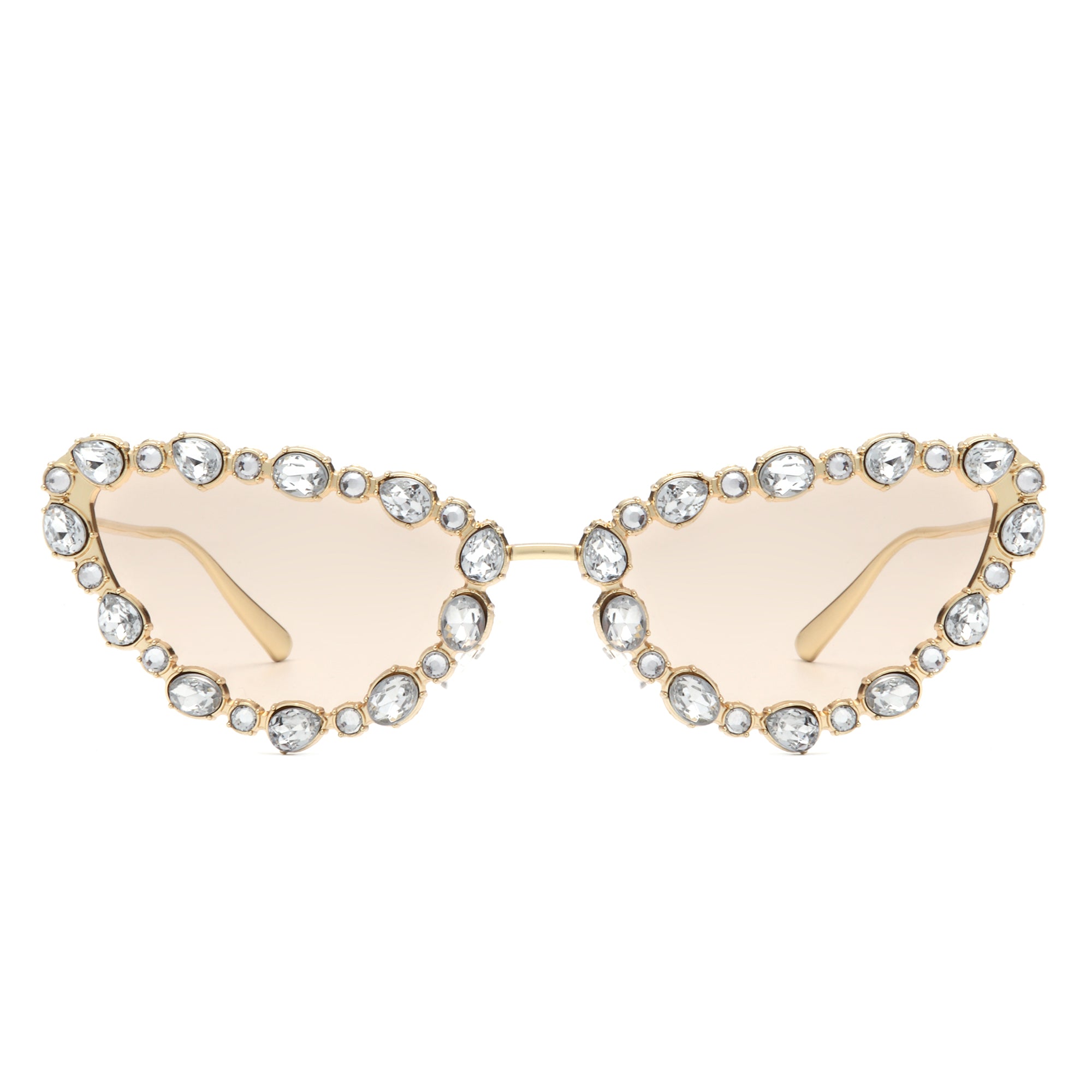 Elevate - Luxury Rhinestone Cat Eye Sunglasses - Charming Charlie