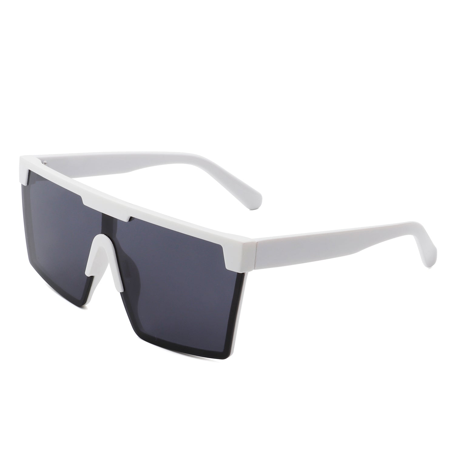 Vitalize - Oversize Retro Square Flat Top Tinted Fashion Women Sunglasses - Charming Charlie