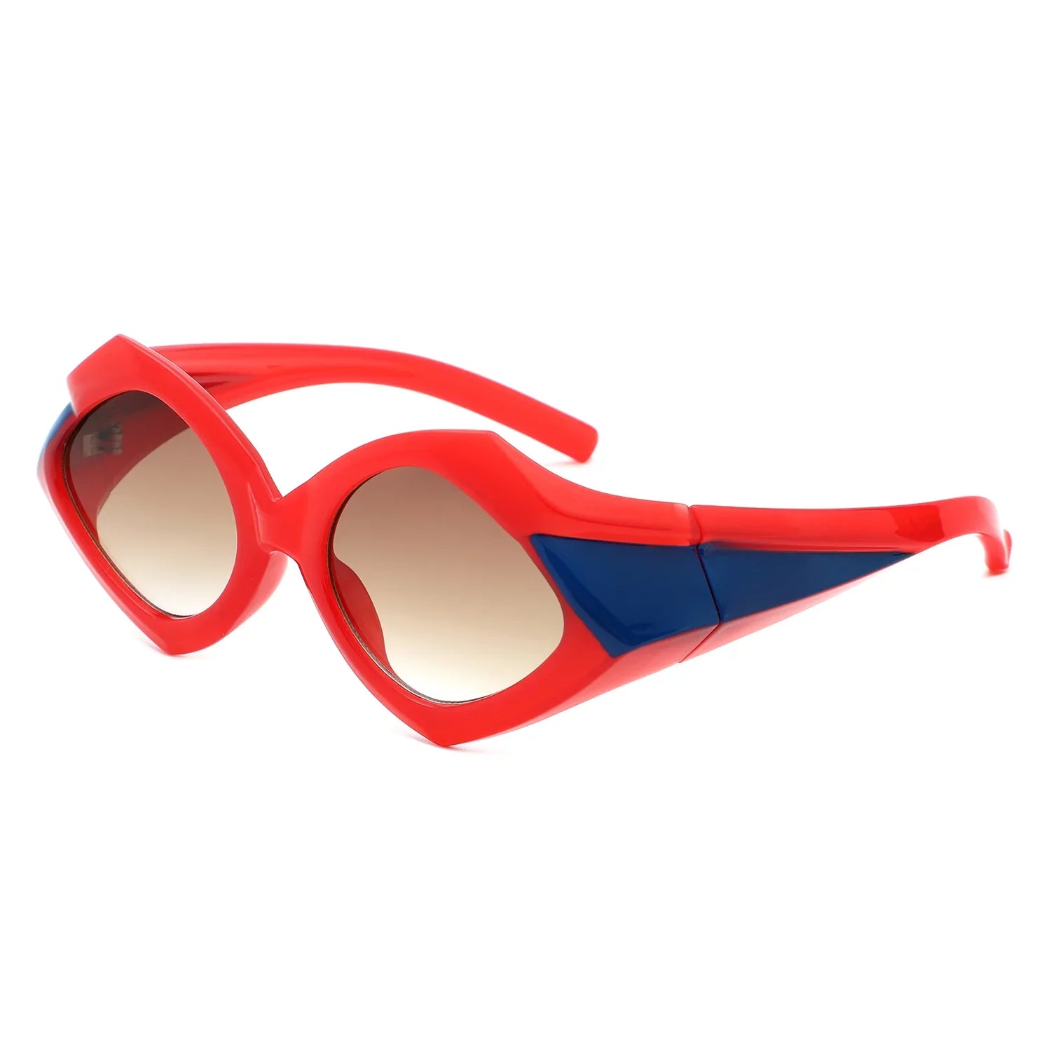 Talor - Geometric Fashion Polygon Triangle Sunglasses - Charming Charlie