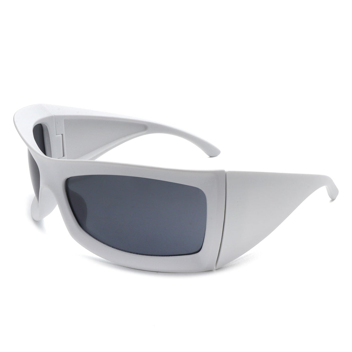 Skytalon - Square Retro Chunky Wrap Around Sunglasses - Charming Charlie
