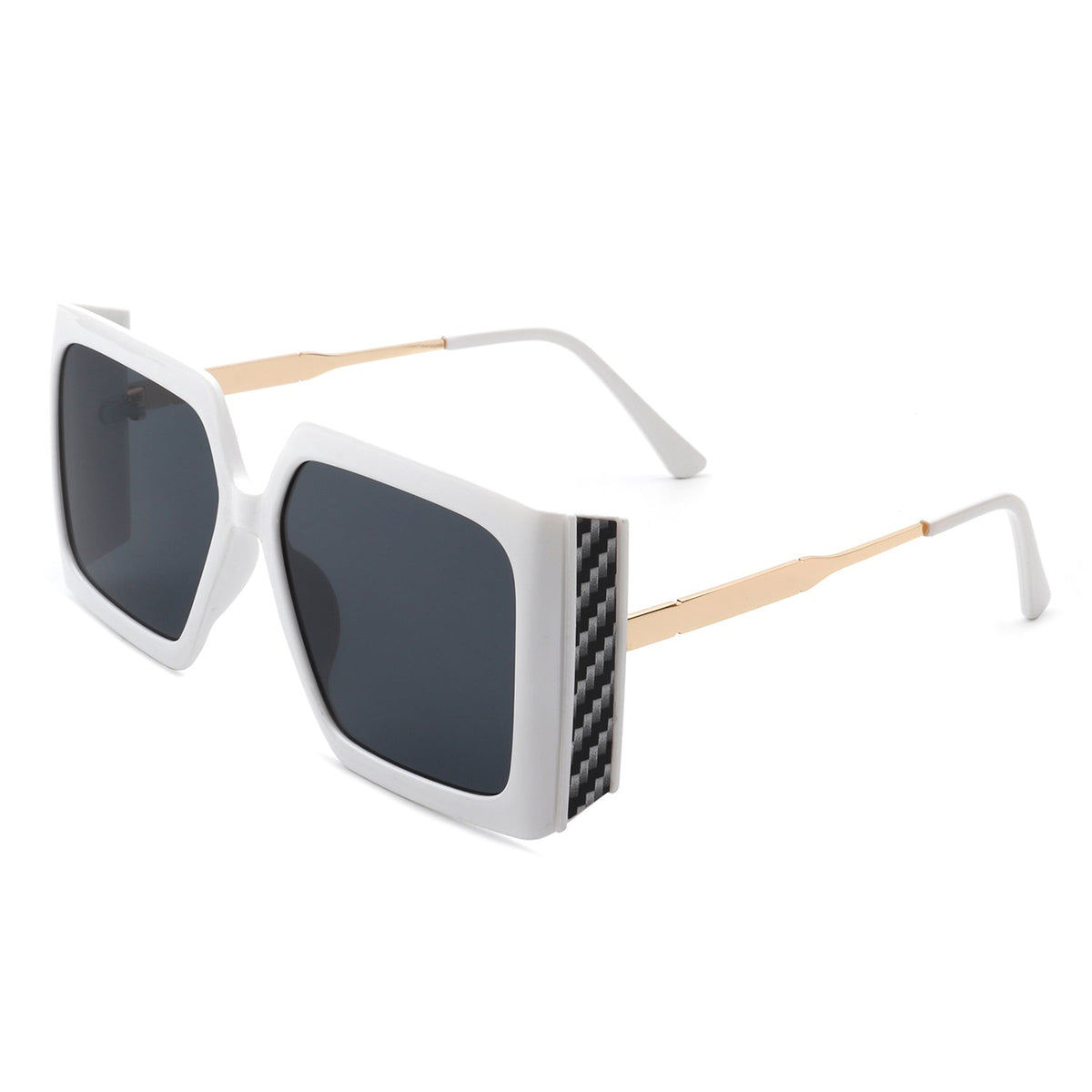 Yellowra - Women Oversize Retro Square Large Fashion Sunglasses - Charming Charlie