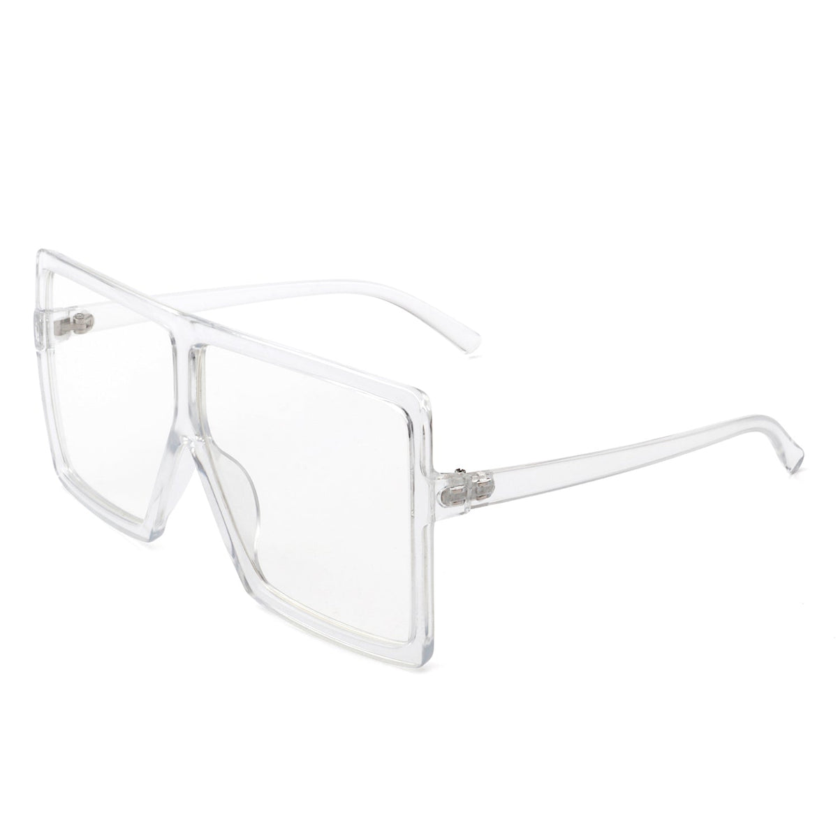 Amarylla - Oversize Flat Top Square Tinted Women Fashion Sunglasses - Charming Charlie