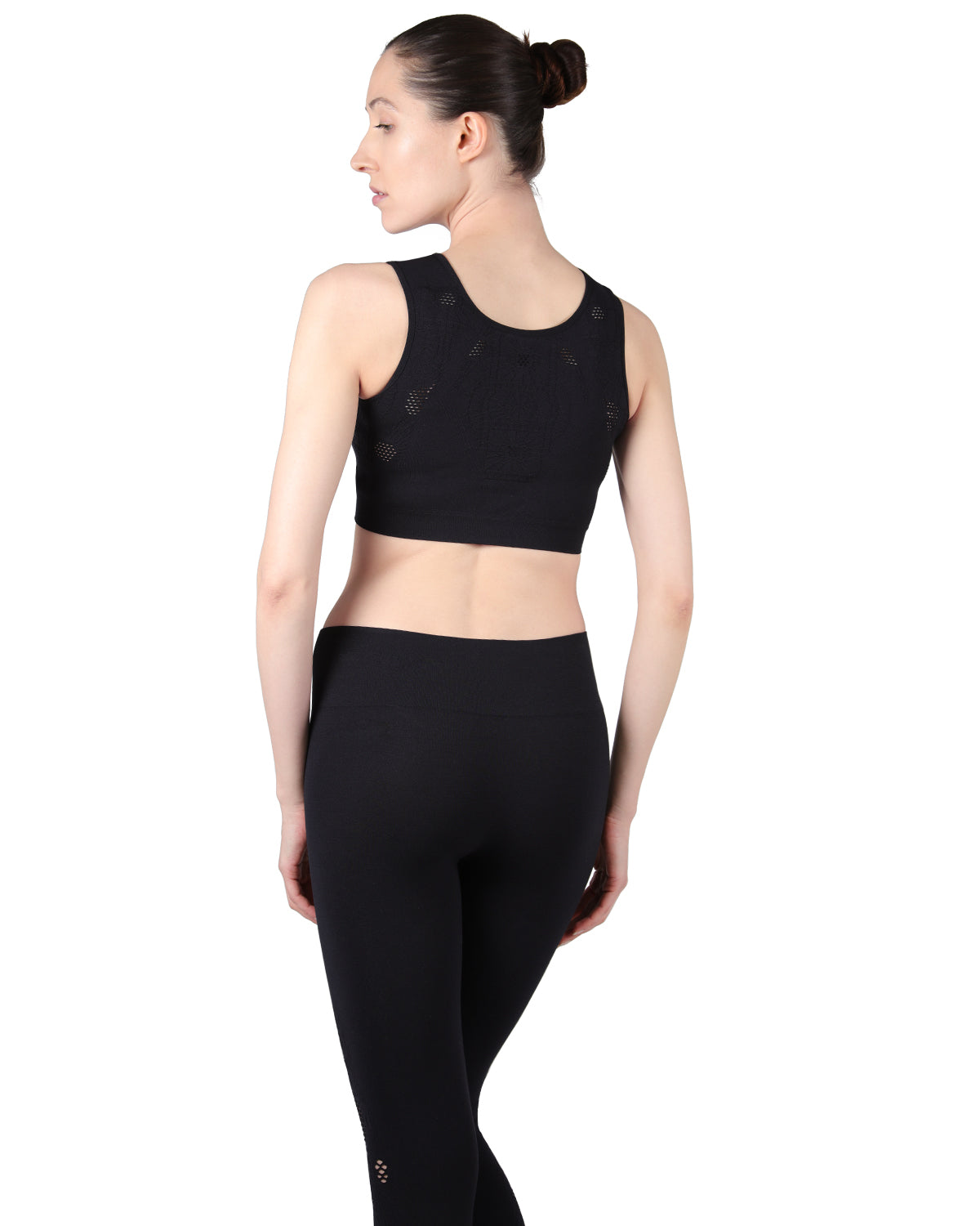 Women's Seamless Moisture Wicking Stretchy Bra Top - Charming Charlie