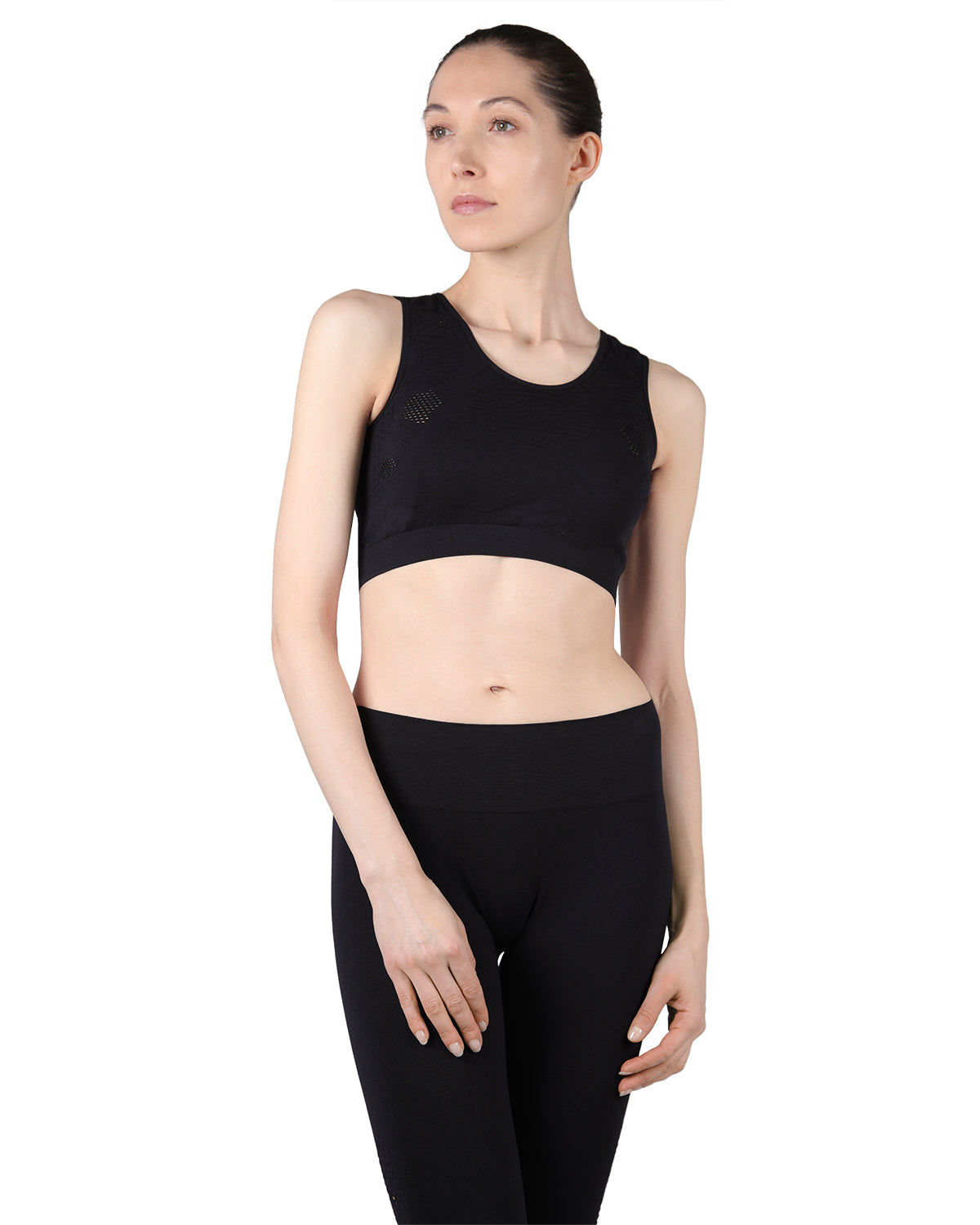 Women's Seamless Moisture Wicking Stretchy Bra Top - Charming Charlie