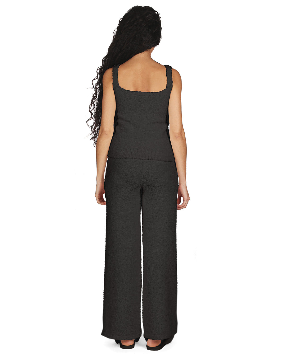 Women's Soft Cozy Knit Comfy Scoop Neckline Tank Top - Charming Charlie