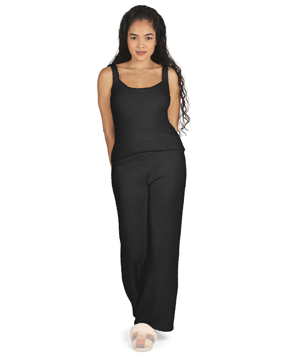 Women's Soft Cozy Knit Comfy Scoop Neckline Tank Top - Charming Charlie