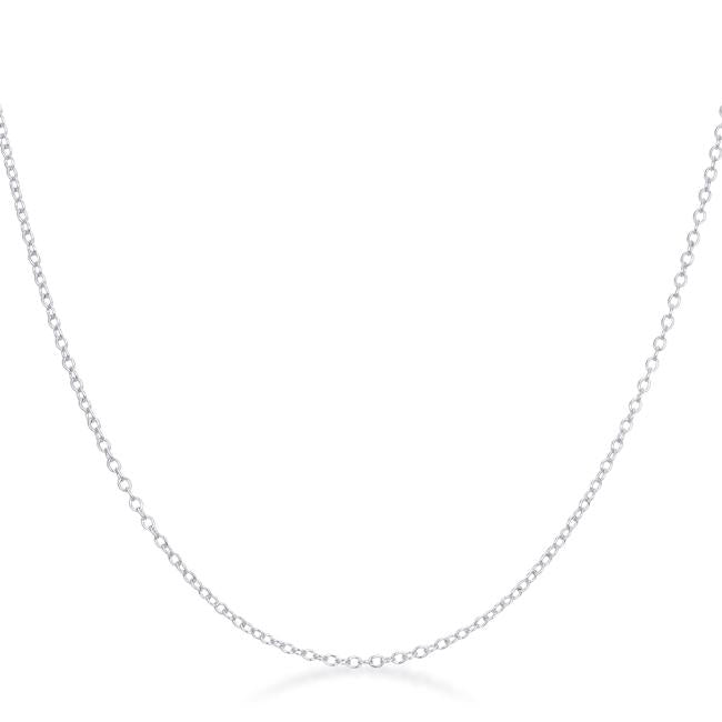 Delicate Silver Link Chain - Charming Charlie