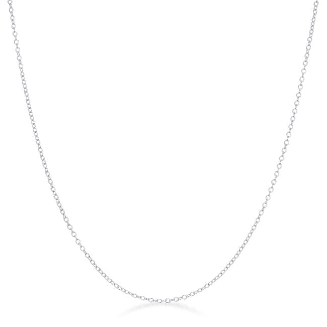 Delicate Silver Link Chain - Charming Charlie