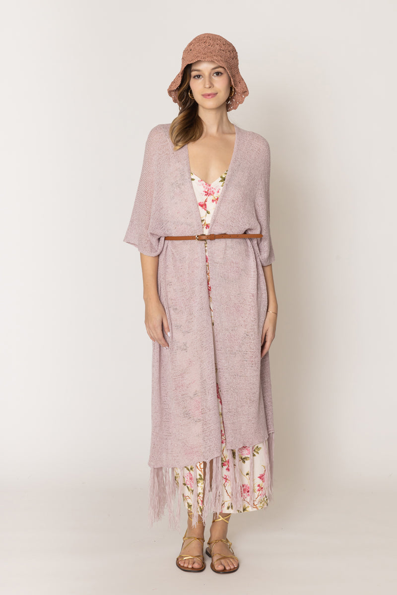 Knit Fridge Kimono - Charming Charlie