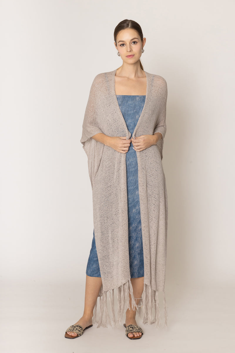 Knit Fridge Kimono - Charming Charlie