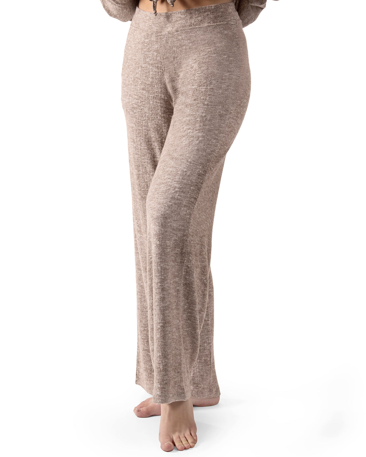 Women's Hacci Wide Leg Soft Lightweight Lounge Pants - Charming Charlie