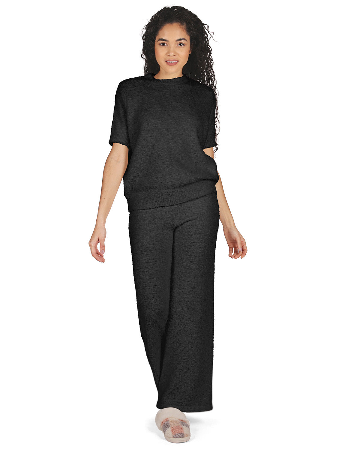 Women's Cozy Knit Ultra-Soft Solid Lounge Pants - Charming Charlie