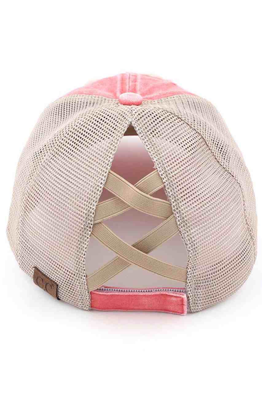 CORAL-C.C TEQUILA LIME AND SUNSHINE PATCH PONYCAP is the perfect accessory for any outdoor adventure. With its fun and vibrant tequila lime and sunshine patch design, this ponytail cap will add a touch of personality to any outfit. Made with durable materials, it provides comfortable protection from the sun.