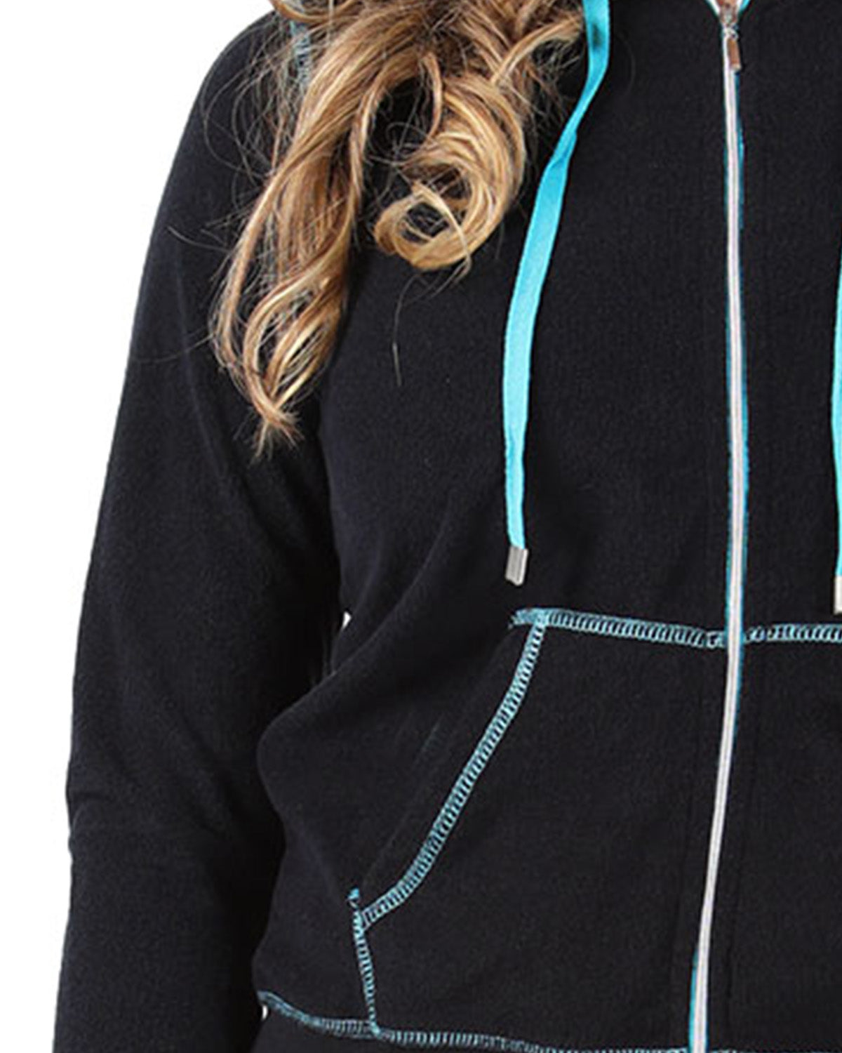 Women's Terry Cloth Cotton Blend Hooded Jacket and Skirt Set - Charming Charlie