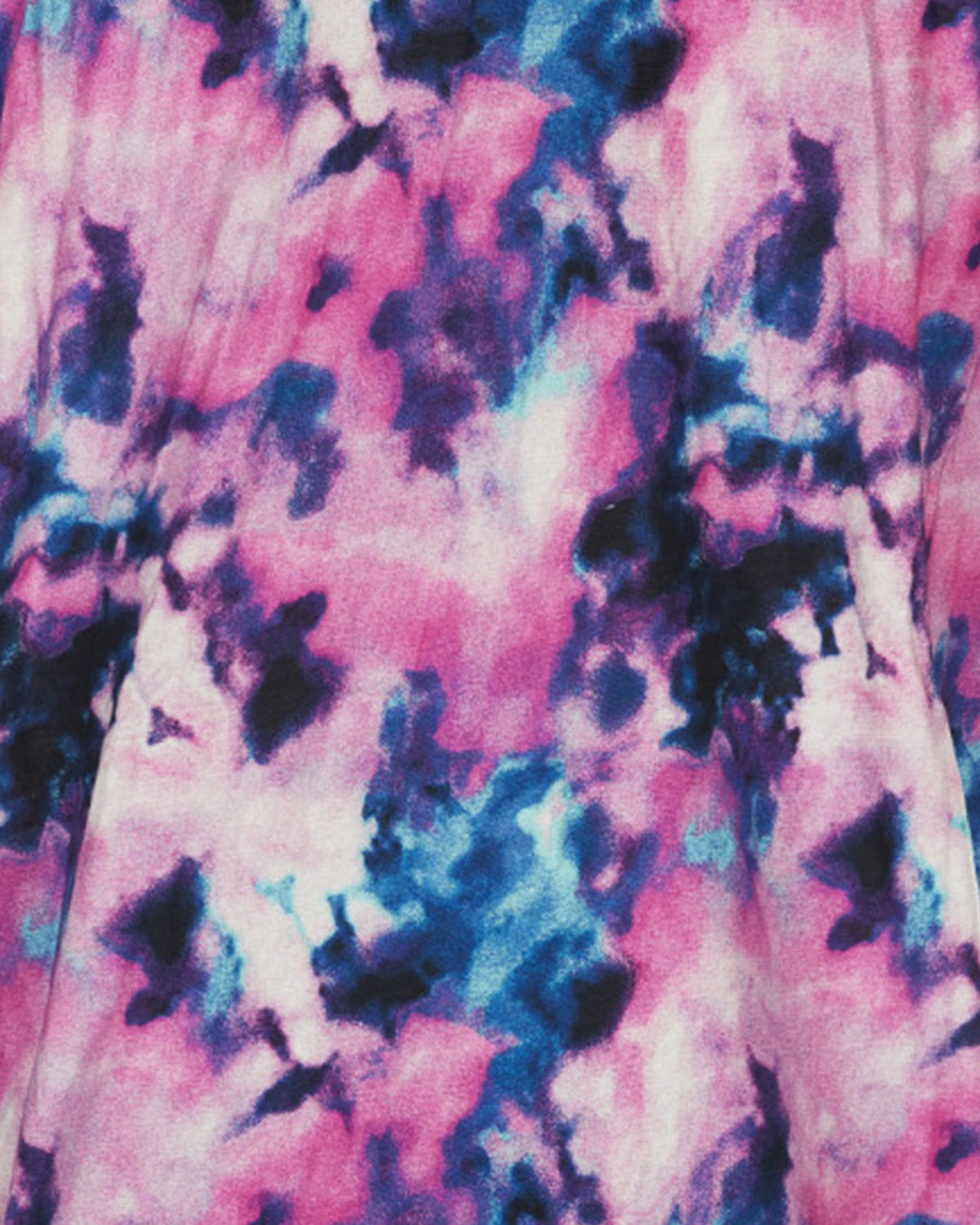 Women's Stardust Tie Dye Notch Collar Cotton Blend Pajama Set - Charming Charlie