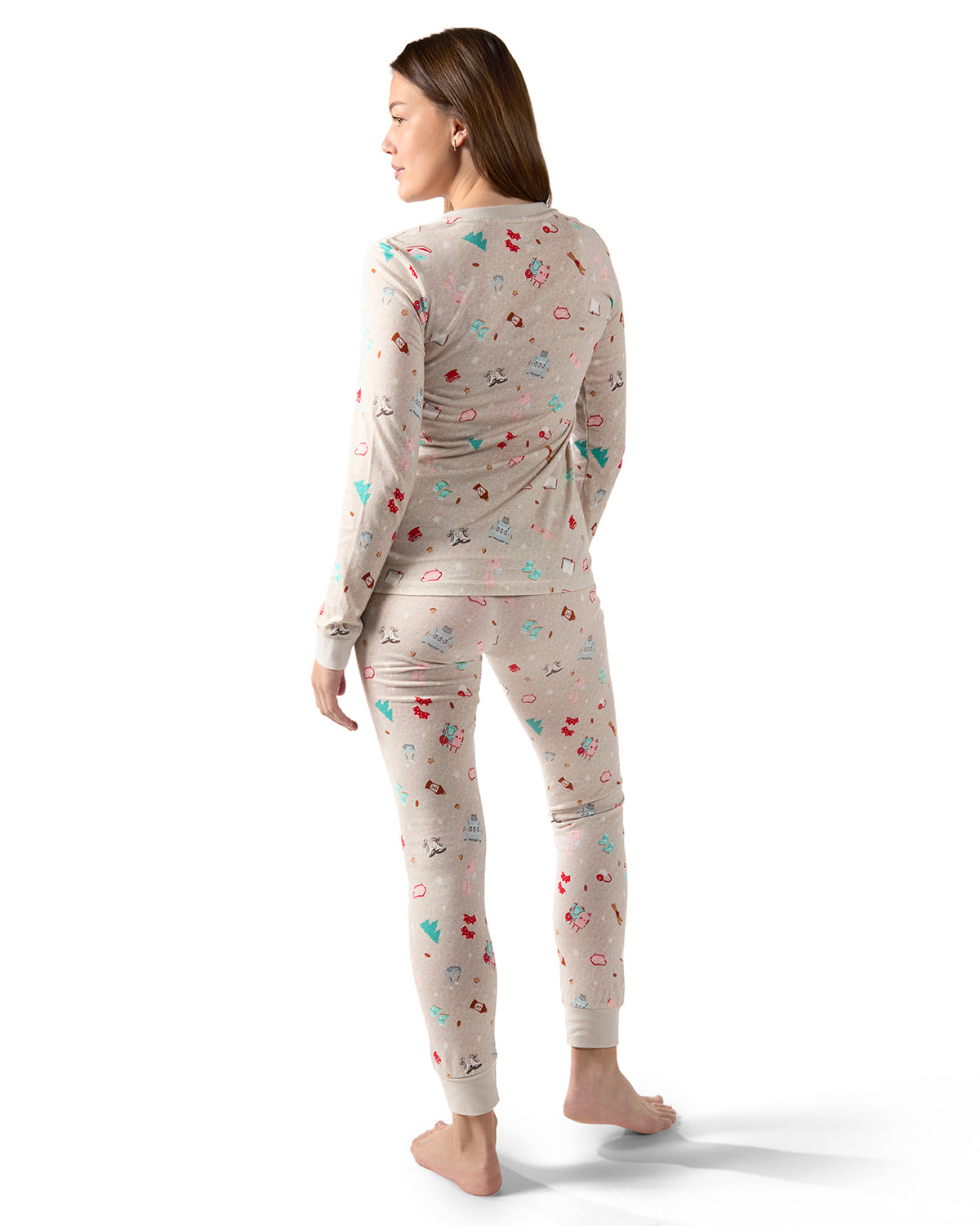 Women's Holiday Getaway Two-Piece PJ Set in a Bag - Charming Charlie