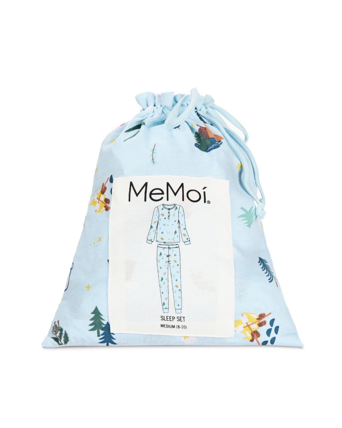 Women's Bear and Campfire Fun Two-Piece PJ Set in a Bag - Charming Charlie
