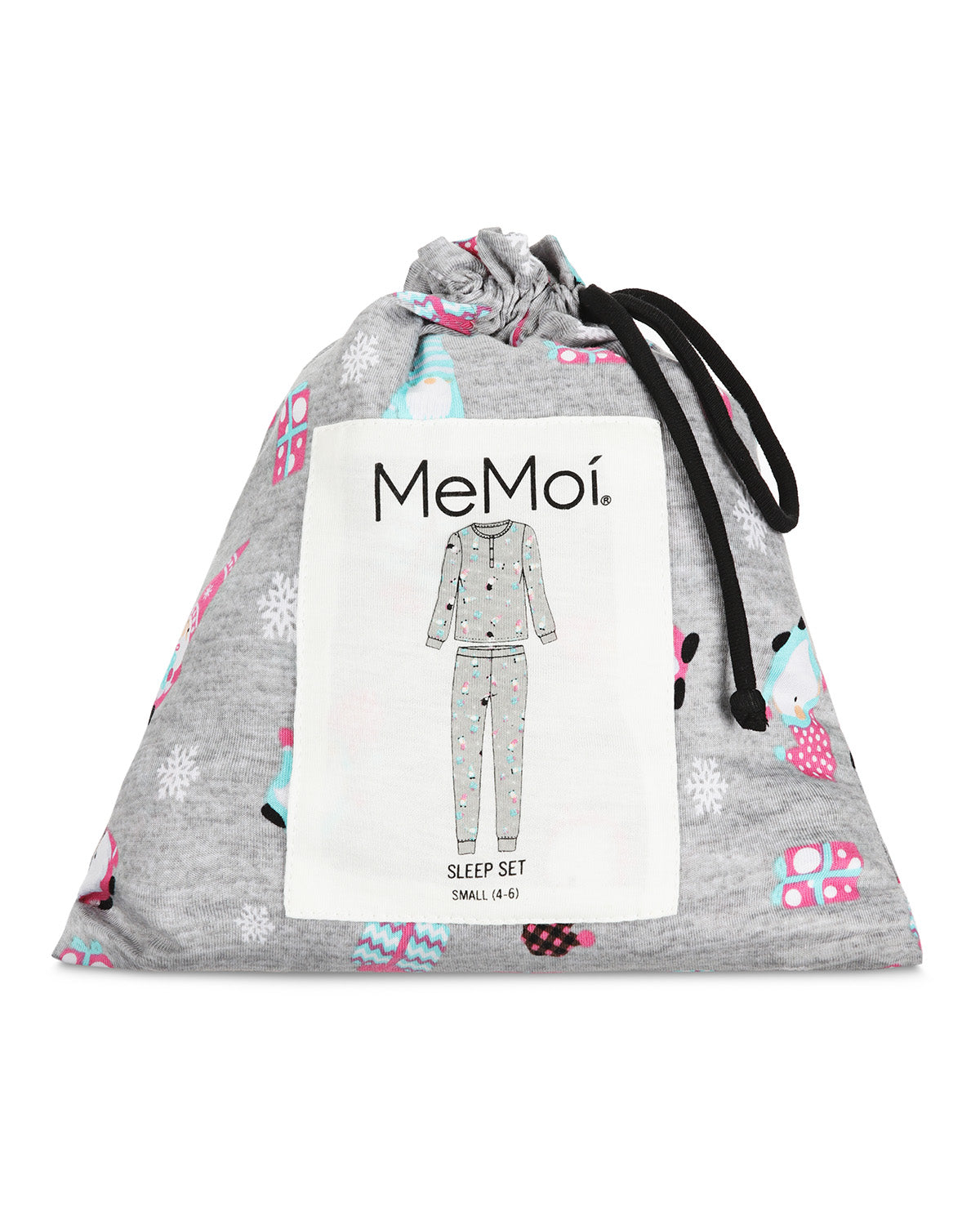 Women's Holiday Gnomes Two-Piece PJ Set in a Bag - Charming Charlie