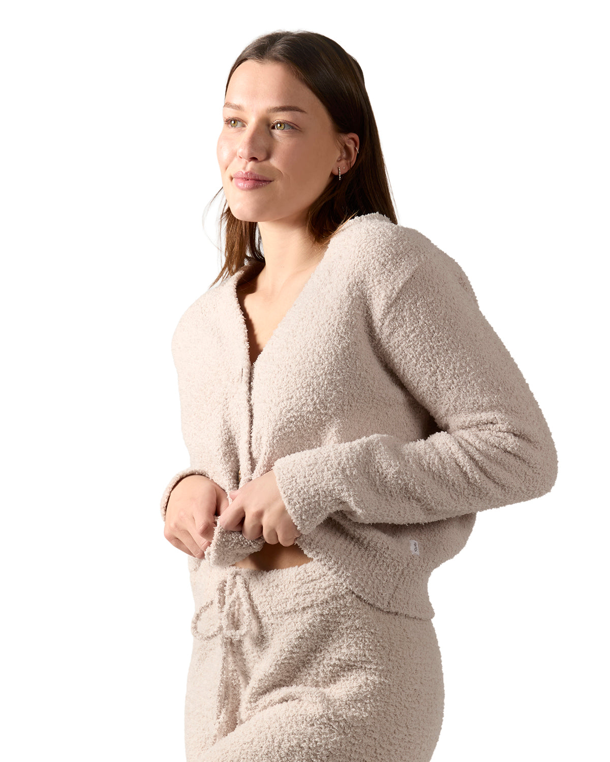 Women's Cozy Knit V-Neck Button-Down Cardigan Sweater - Charming Charlie