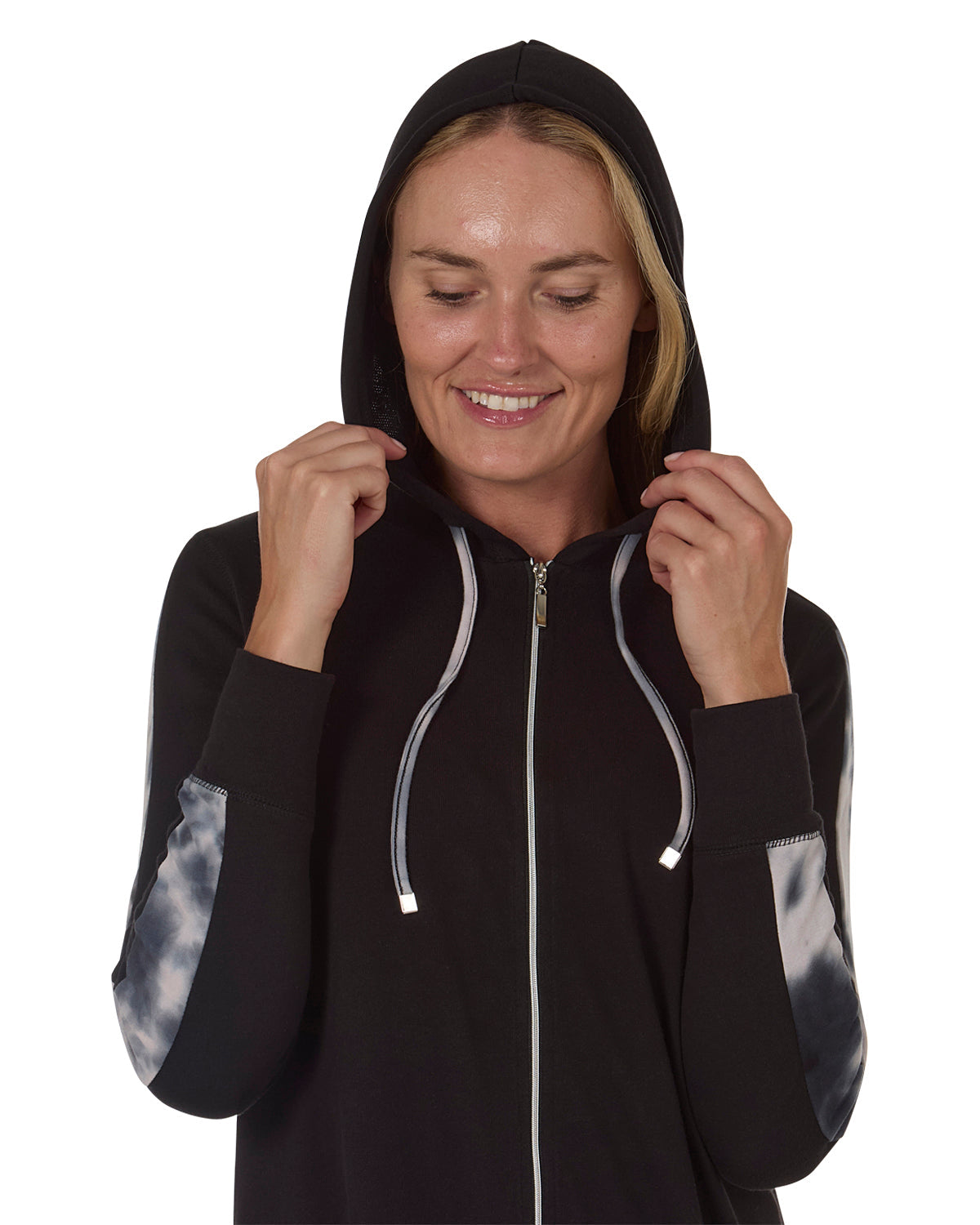 Women's Cotton Blend French Terry Ankle-Length Zip Robe - Charming Charlie