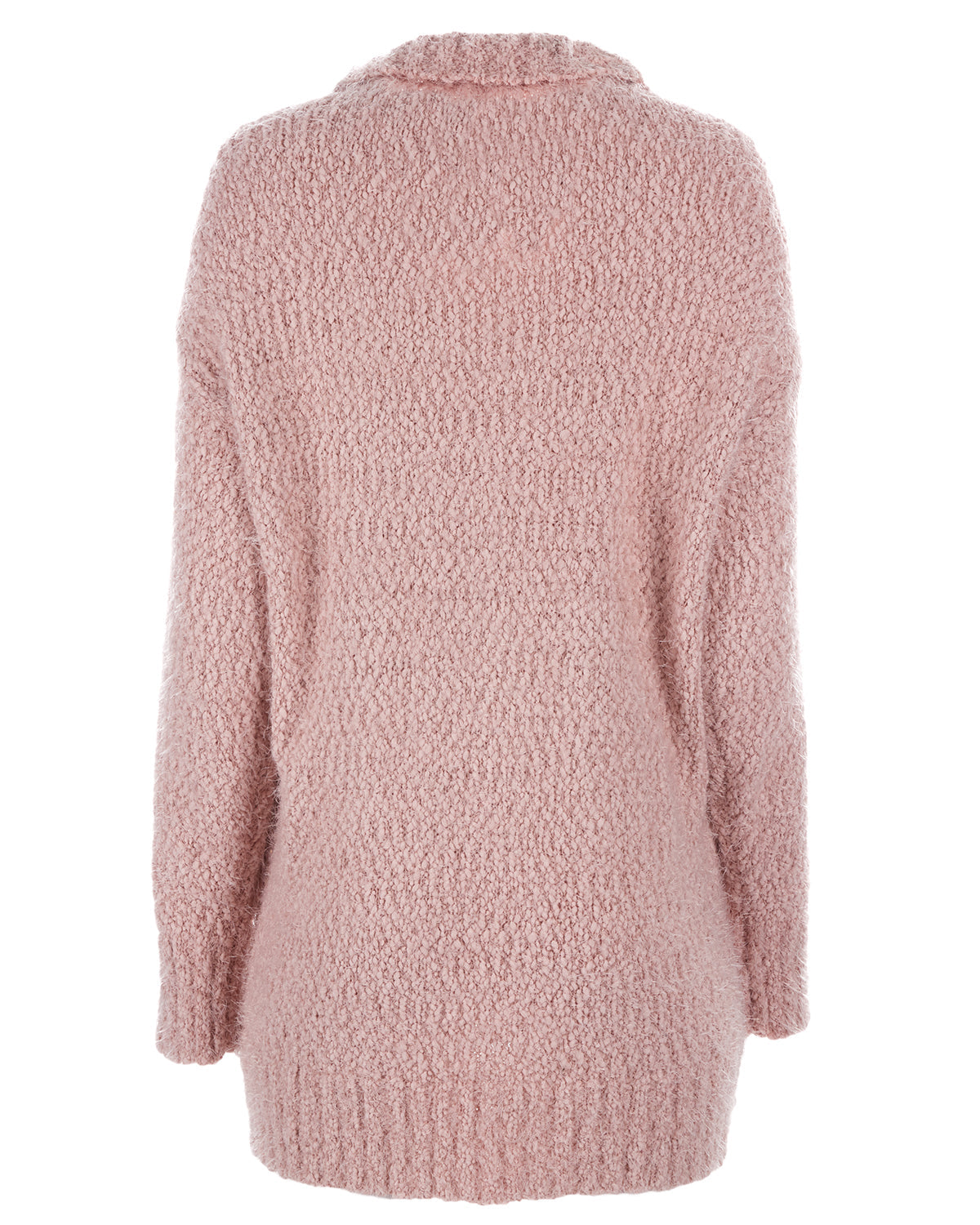 Women's Fuzzy Cocoon Loose Open-Front Cardigan Sweater - Charming Charlie