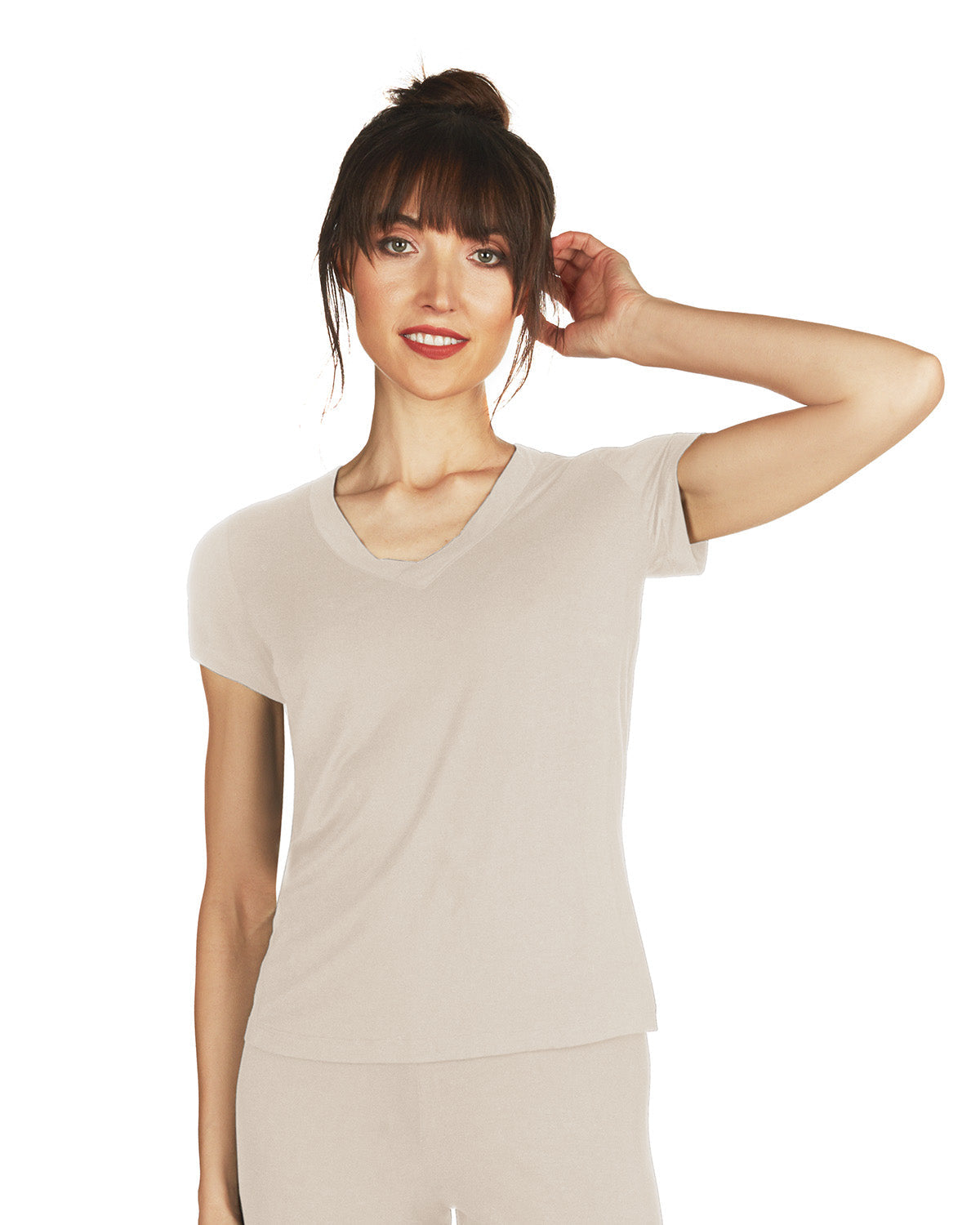 Women's Bamboo Blend Eco Basics Relaxed Fit T-Shirt - Charming Charlie