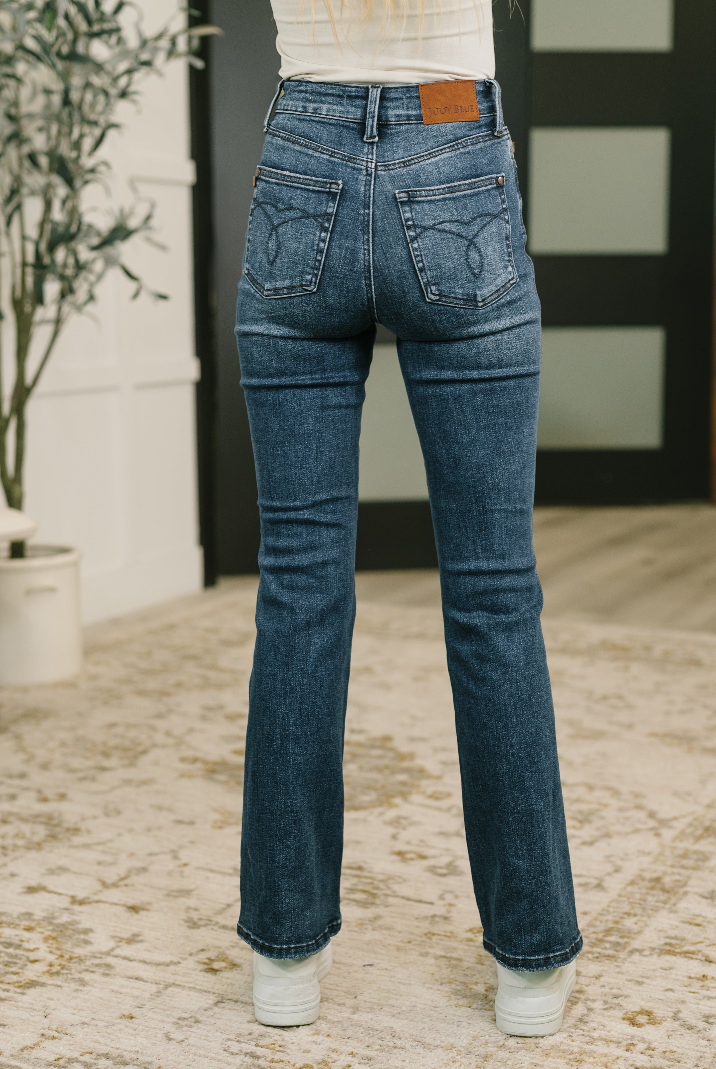Camille High Waist Tummy Control Bootcut Jean - Charming Charlie