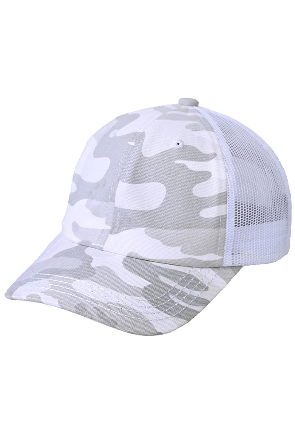 CamoWhite C.C Cotton Brushed Baseball Cap offers a stylish and comfortable solution for your everyday headwear needs. Made from high-quality cotton brushed material, this cap provides a soft and cozy fit. With its classic design and durable construction, it's the perfect addition to any outfit.