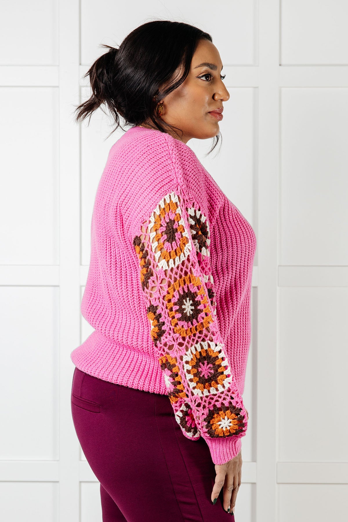 Can't Stop this Feeling V-Neck Knit Sweater - Charming Charlie