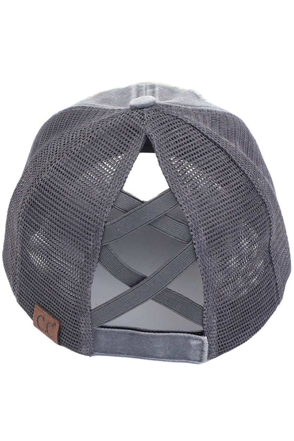 Charcoal C.C BEE HAPPY PATCH VINTAGE PONY CAP is a must-have for any fashion enthusiast. With its vintage pony design and unique patch detailing, it is sure to make a statement. Made with high-quality materials, it offers both style and comfort. Perfect for adding a touch of retro charm to any outfit.