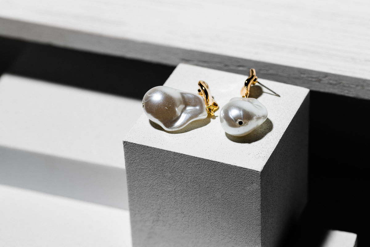 Faux Fresh Water Pearl Earring - Charming Charlie