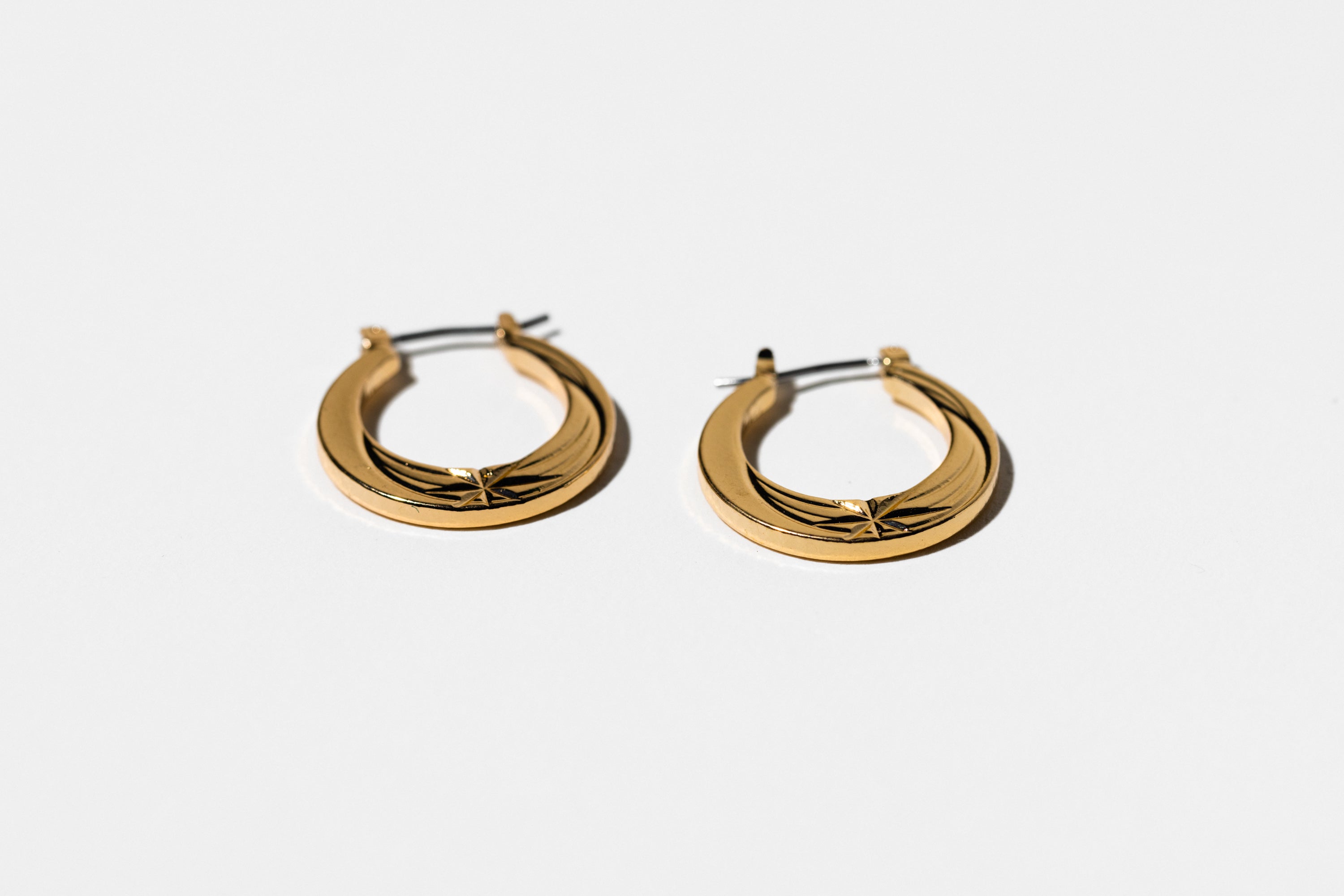 Small Gold Hoop Earring - Charming Charlie