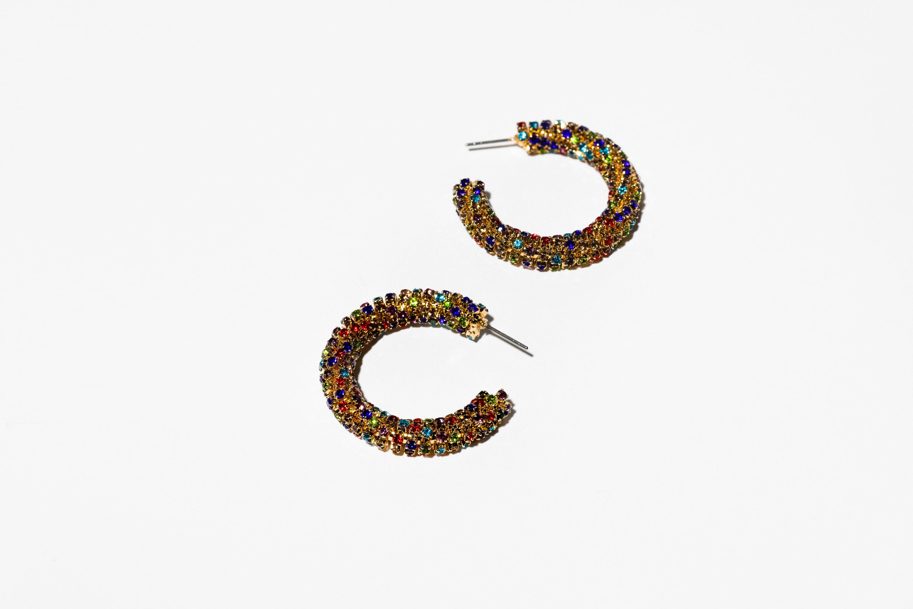 Rainbow Crystal Multi Color Earring - Charming Charlie