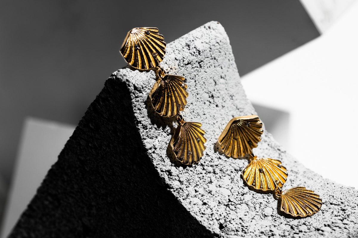Shell Drop Earrings - Charming Charlie