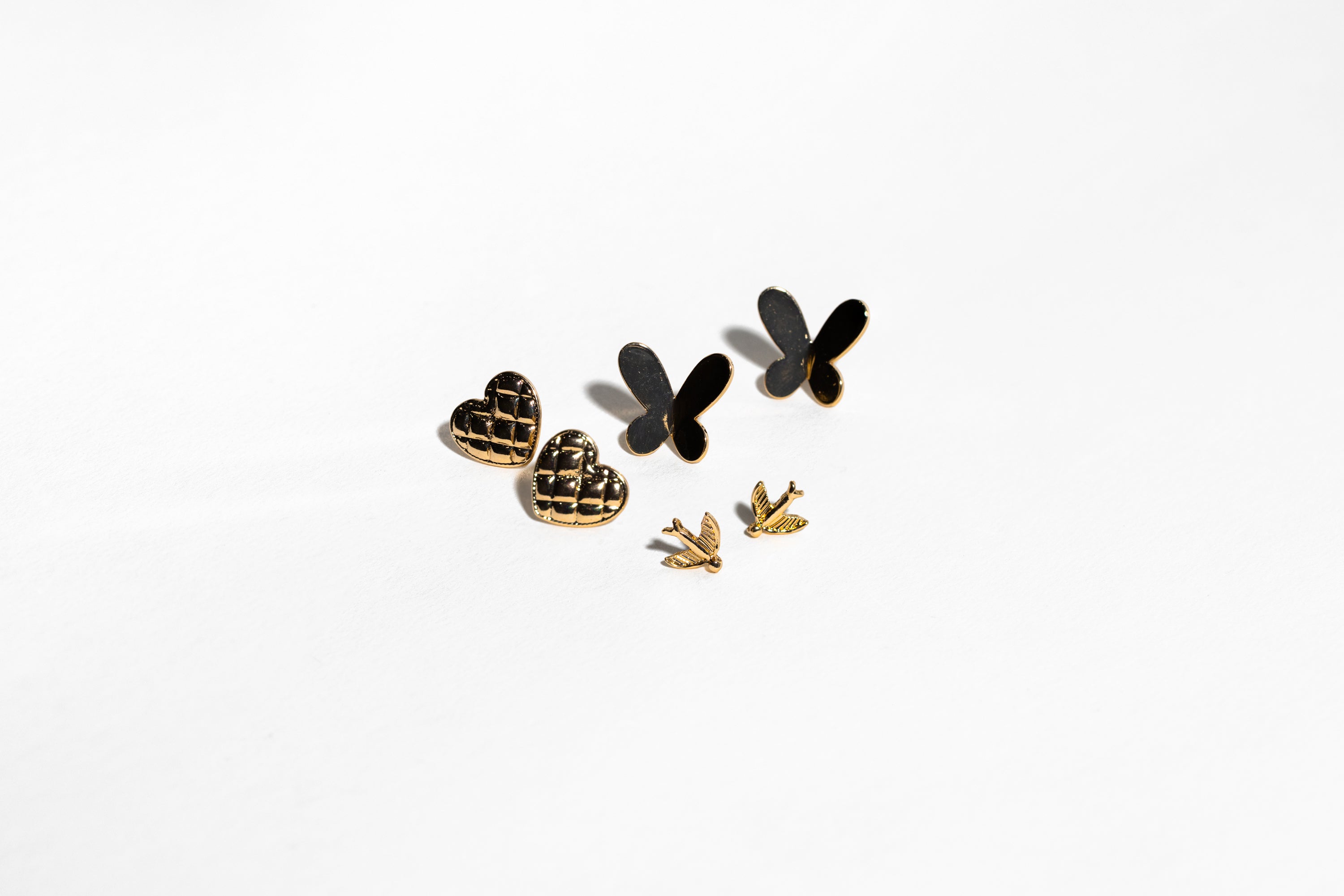 Novelty Trio Stud Earrings - Charming Charlie