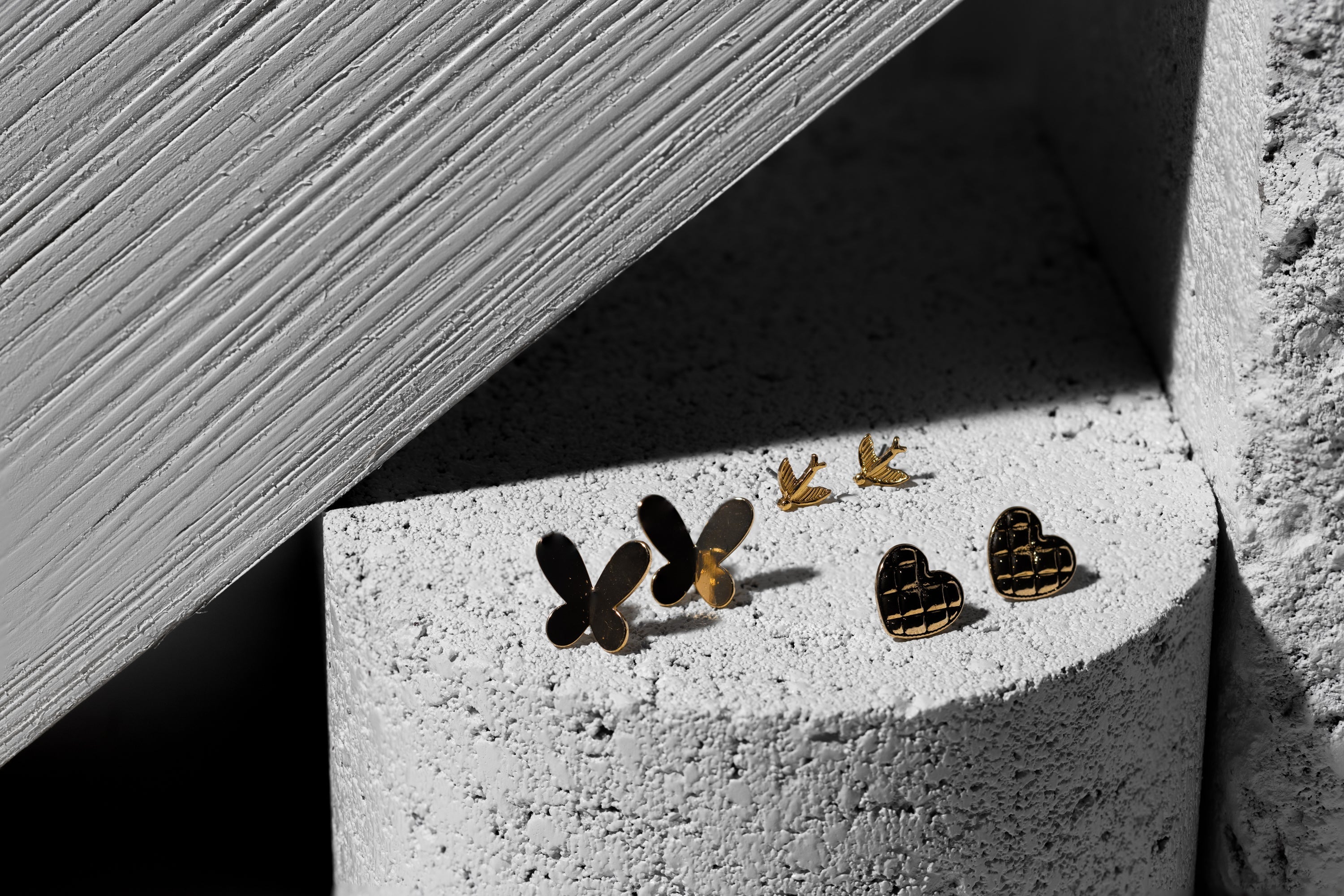 Novelty Trio Stud Earrings - Charming Charlie