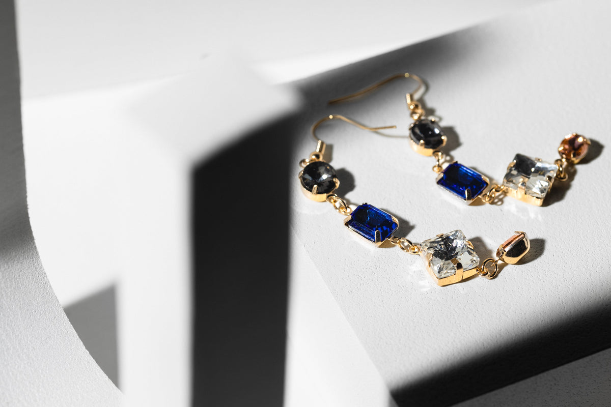 Mixed Green And Blue Earring - Charming Charlie