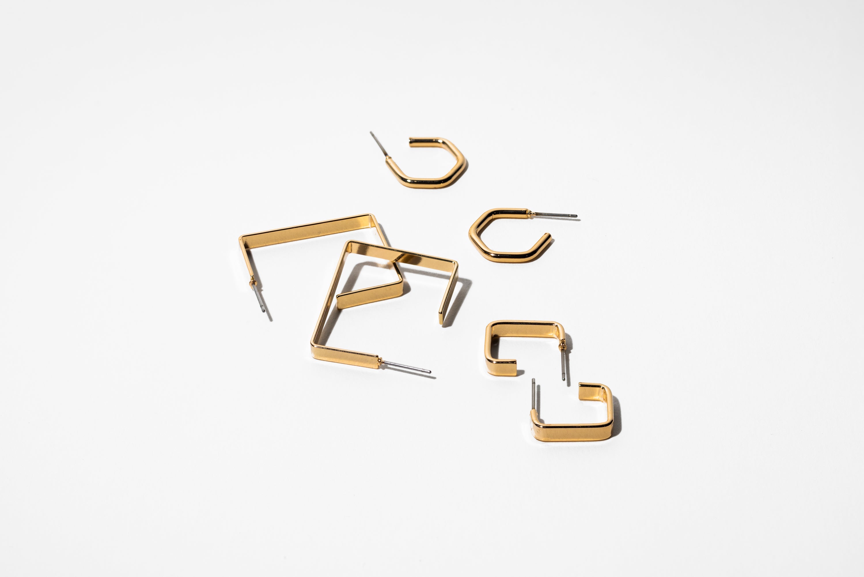 Square Trio Earrings - Charming Charlie