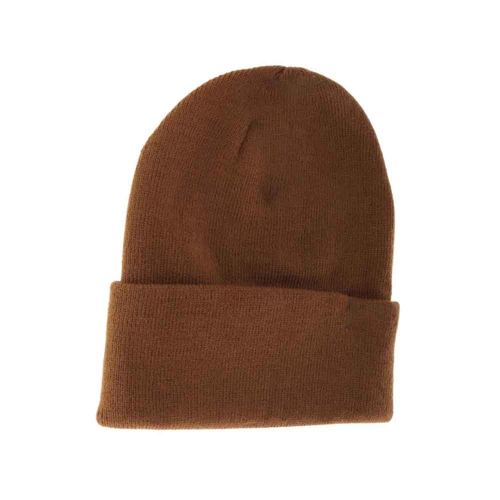 ChocolateBrown Unisex Wide Cuff C.C Beanie offers a versatile and comfortable fit suitable for all genders. Crafted with a wide cuff design, it provides extra warmth around the forehead and ears while maintaining a stylish, contemporary look. This beanie is ideal for those seeking both practicality and fashion during colder seasons, ensuring durable wear and reliable insulation. Its classic silhouette pairs effortlessly with various outfits, making it a staple accessory for any wardrobe.