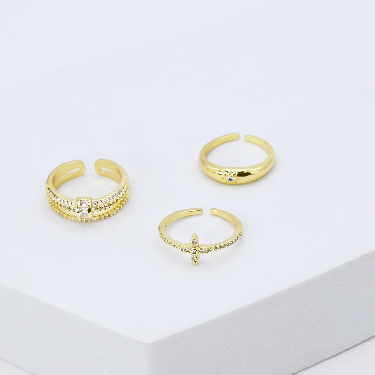 Classic Grace Ring Set - Charming Charlie