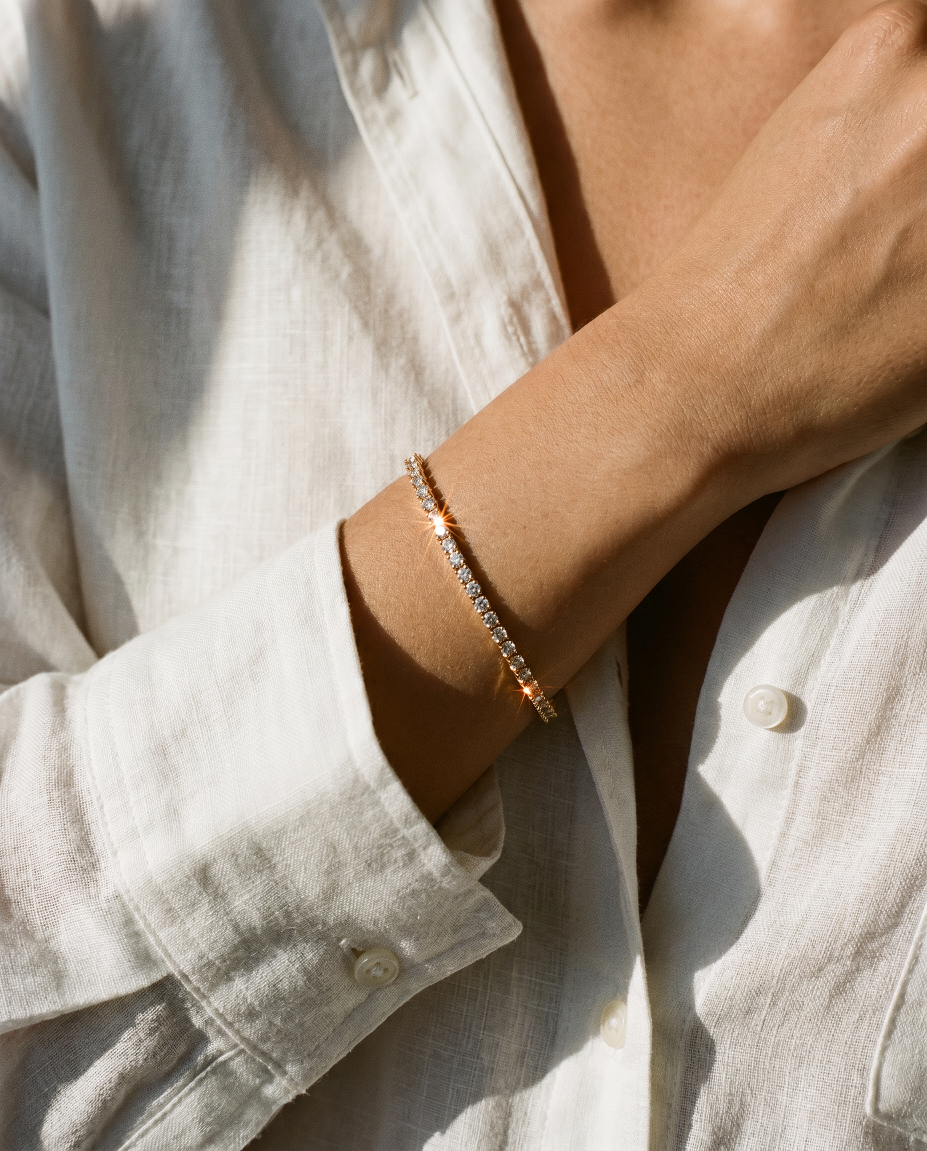 Classic Tennis Bracelet - Adina's Jewels