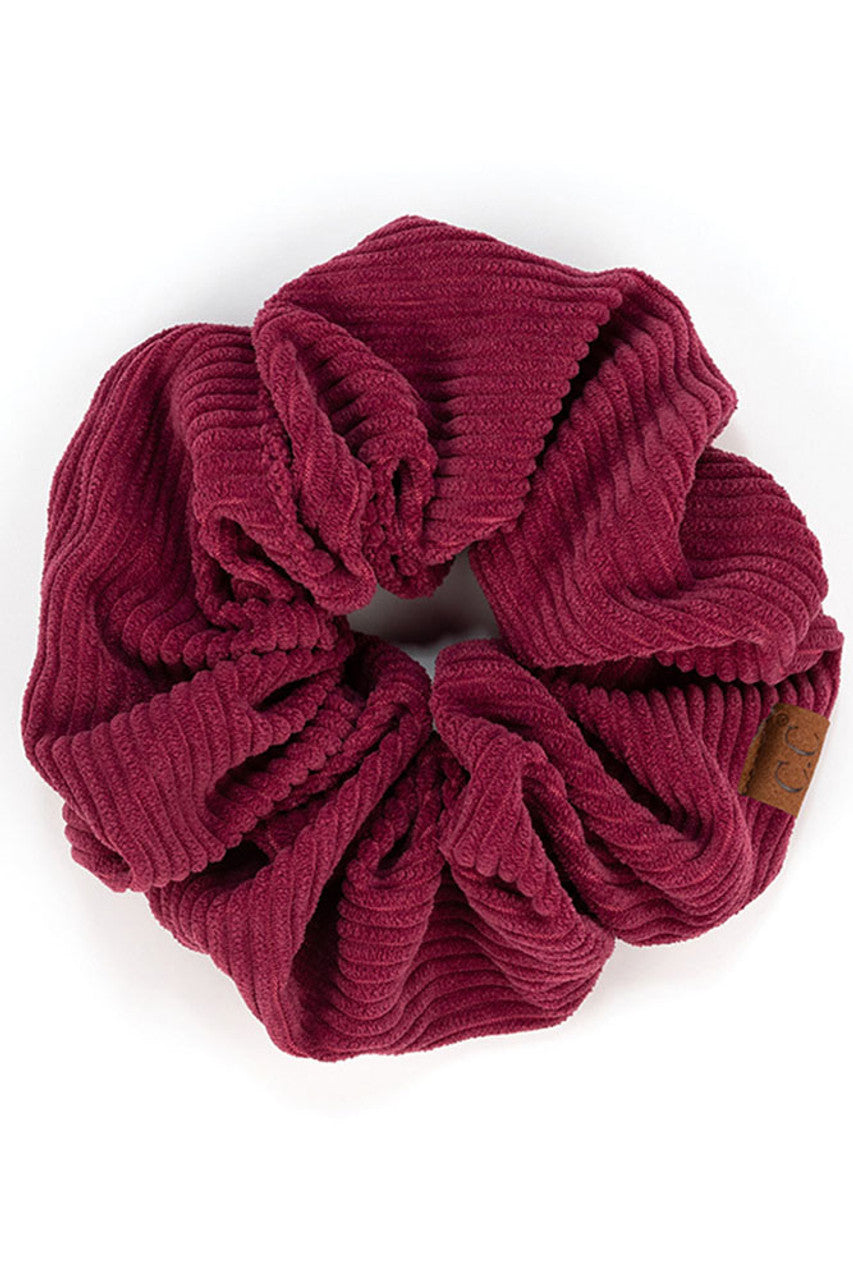 CocoBerry C.C Corduroy Solid Color Soft Scrunchies are a must-have for any hair accessory collection. Made from soft and durable corduroy material, these scrunchies are perfect for any hair type and can hold hair in place comfortably without causing any damage. Add some style to your hairstyle with these versatile and fashionable scrunchies.