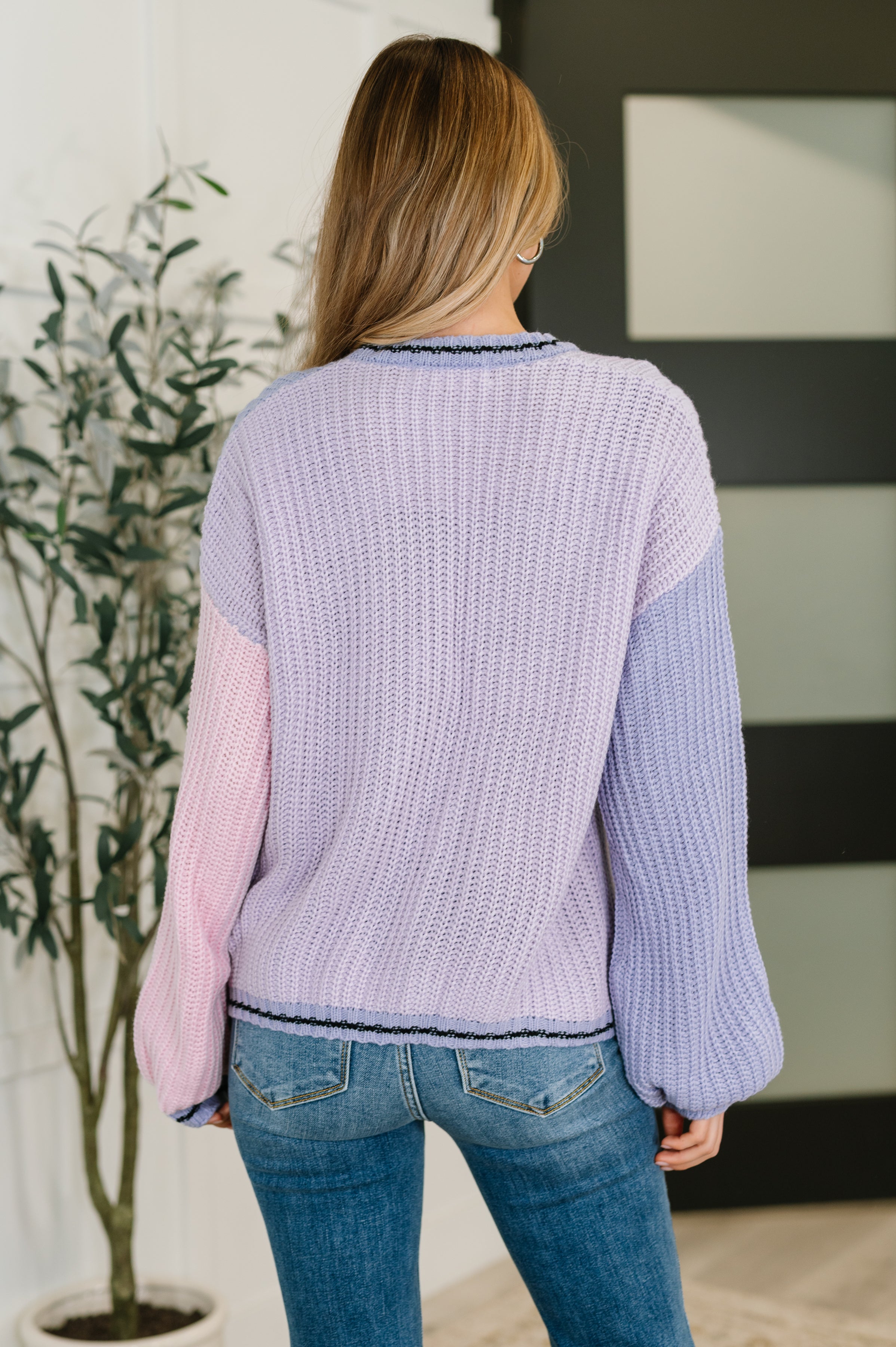 Coffee Date Color Block Cardigan - Charming Charlie