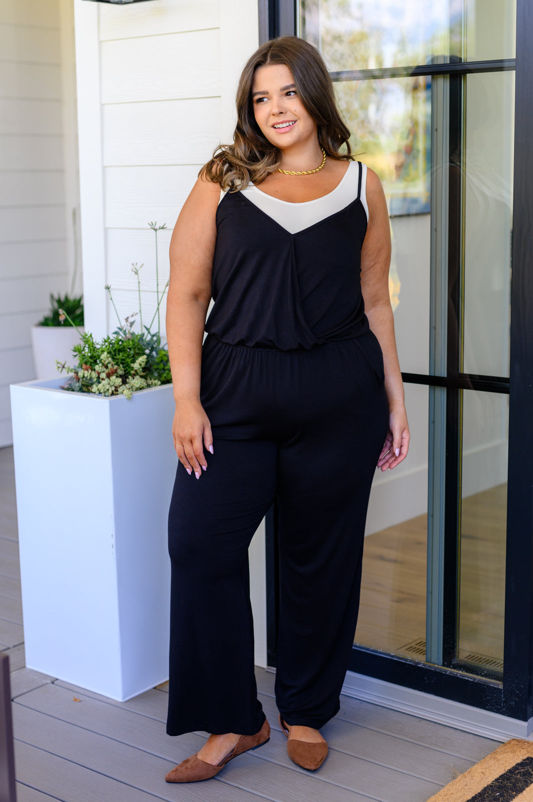 Completely Justified Jumpsuit in Black - Charming Charlie