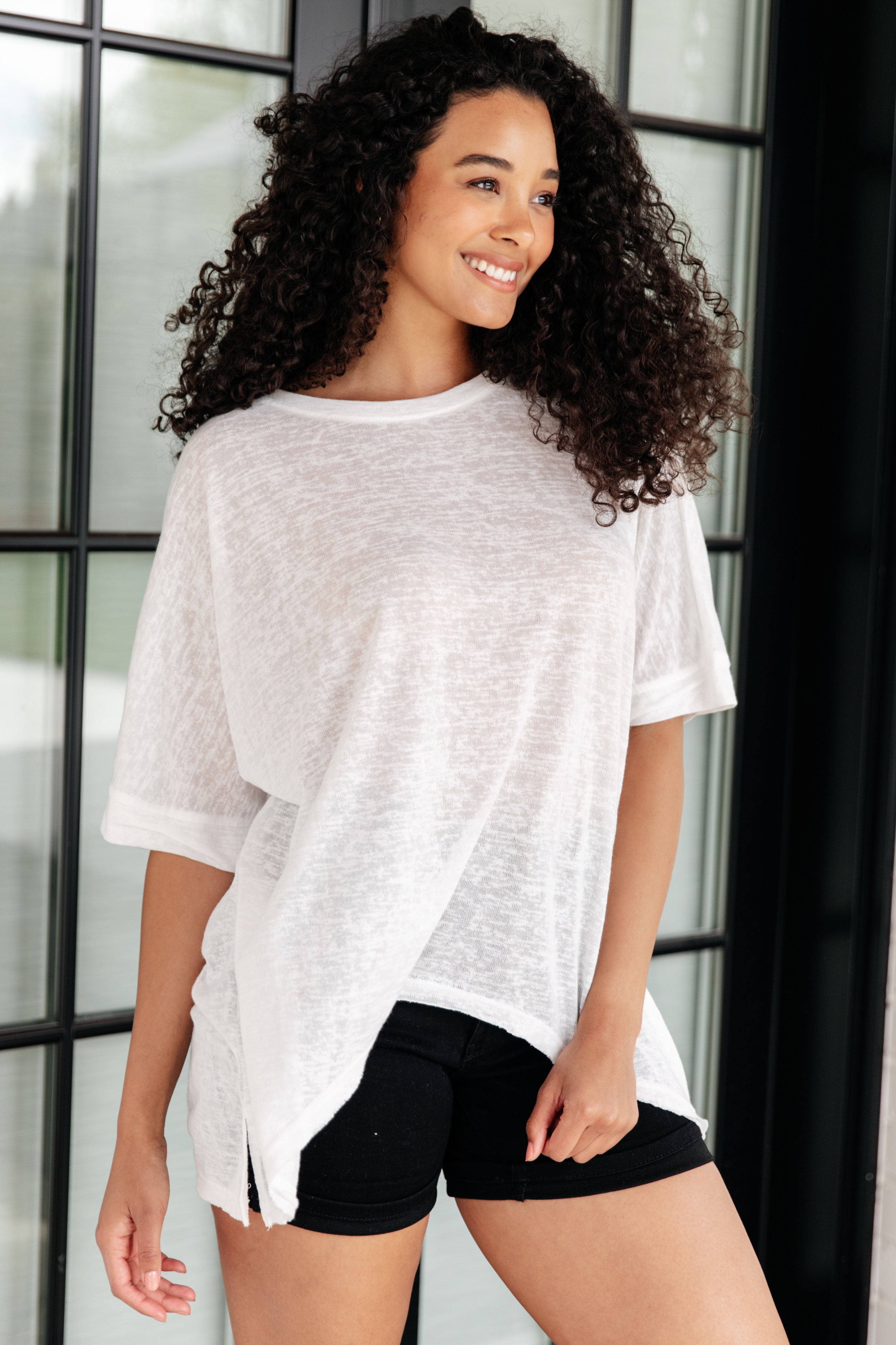 Continue On Oversized Tunic - Charming Charlie