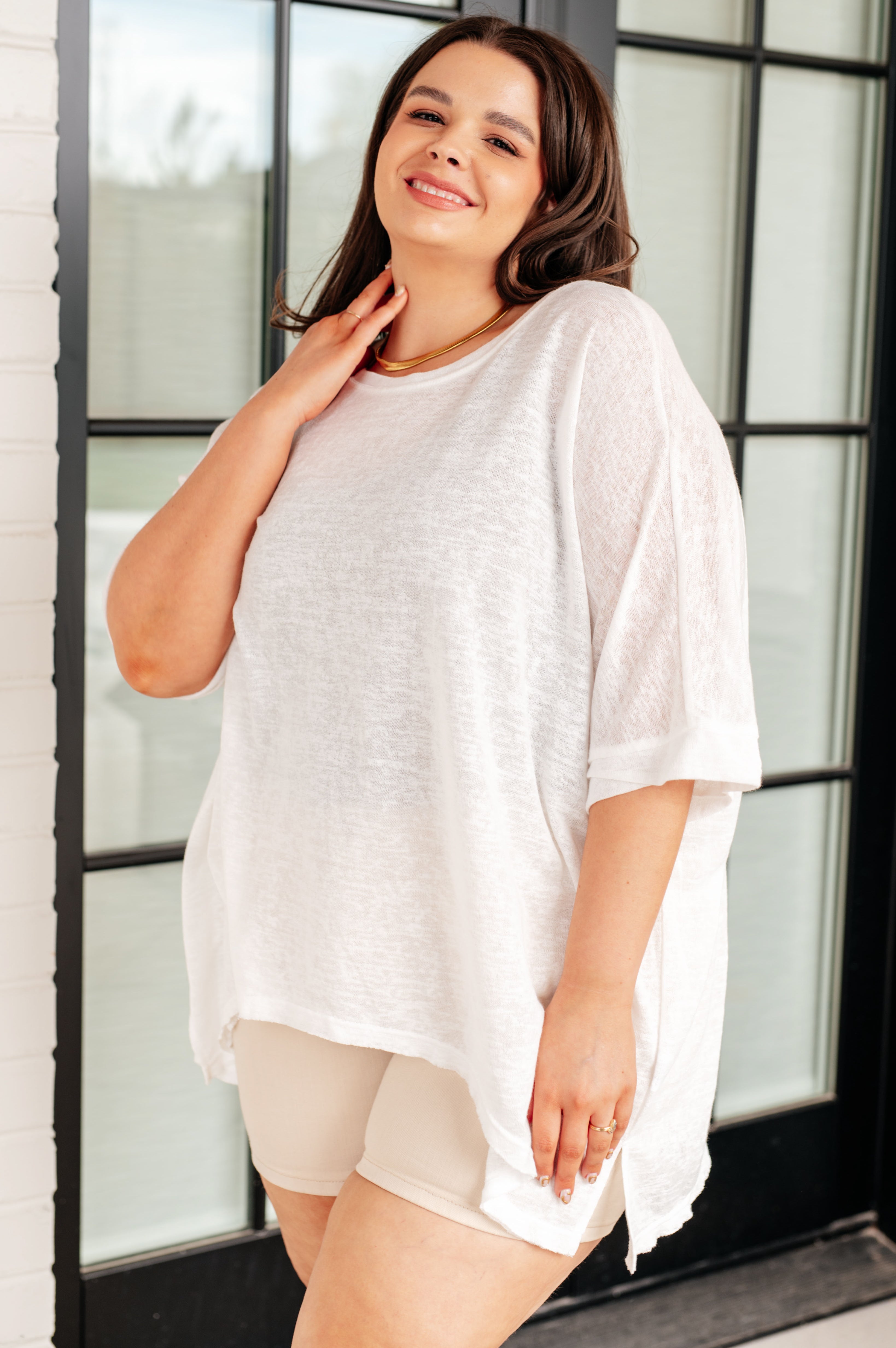 Continue On Oversized Tunic - Charming Charlie