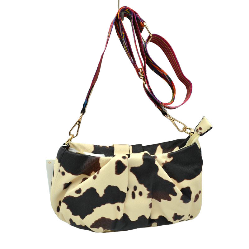 Cow Stylish Purse Cow Print Crossbody Bag, you'll look like the ultimate fashionista while carrying this stylish cow print bag! It will be your new favorite accessory to carry your handy items altogether. Lightweight and easy to carry especially ideal for a night out. It can easily be matched with any outfit in perfect style. Perfect Birthday Gift, Everyday Bag, Anniversary Gift, Graduation Gift, Holiday, Christmas, New Year, Anniversary, Valentine's day. Stay stylish!