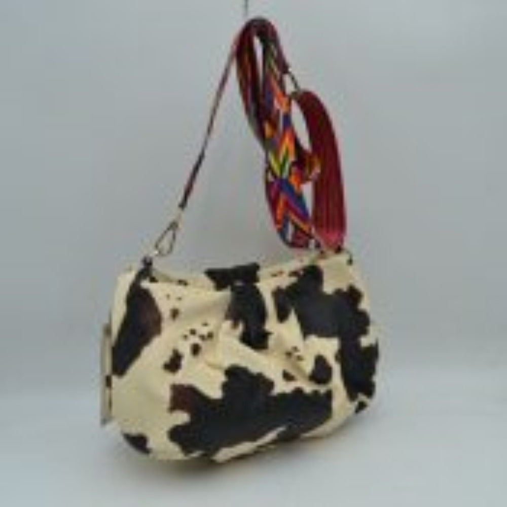 Cow print Faux Leather Guitar Straps Crossbody Bag for Women, This gorgeous crossbody bag is going to be your absolute favorite new purchase! It's versatile enough to carry with different outfits throughout the week. Perfect Birthday Gift, Christmas Gift, Anniversary Gift, Mothers Day Gift, Regalo Navidad, Regalo Cumpleanos, Valentines Day Gift