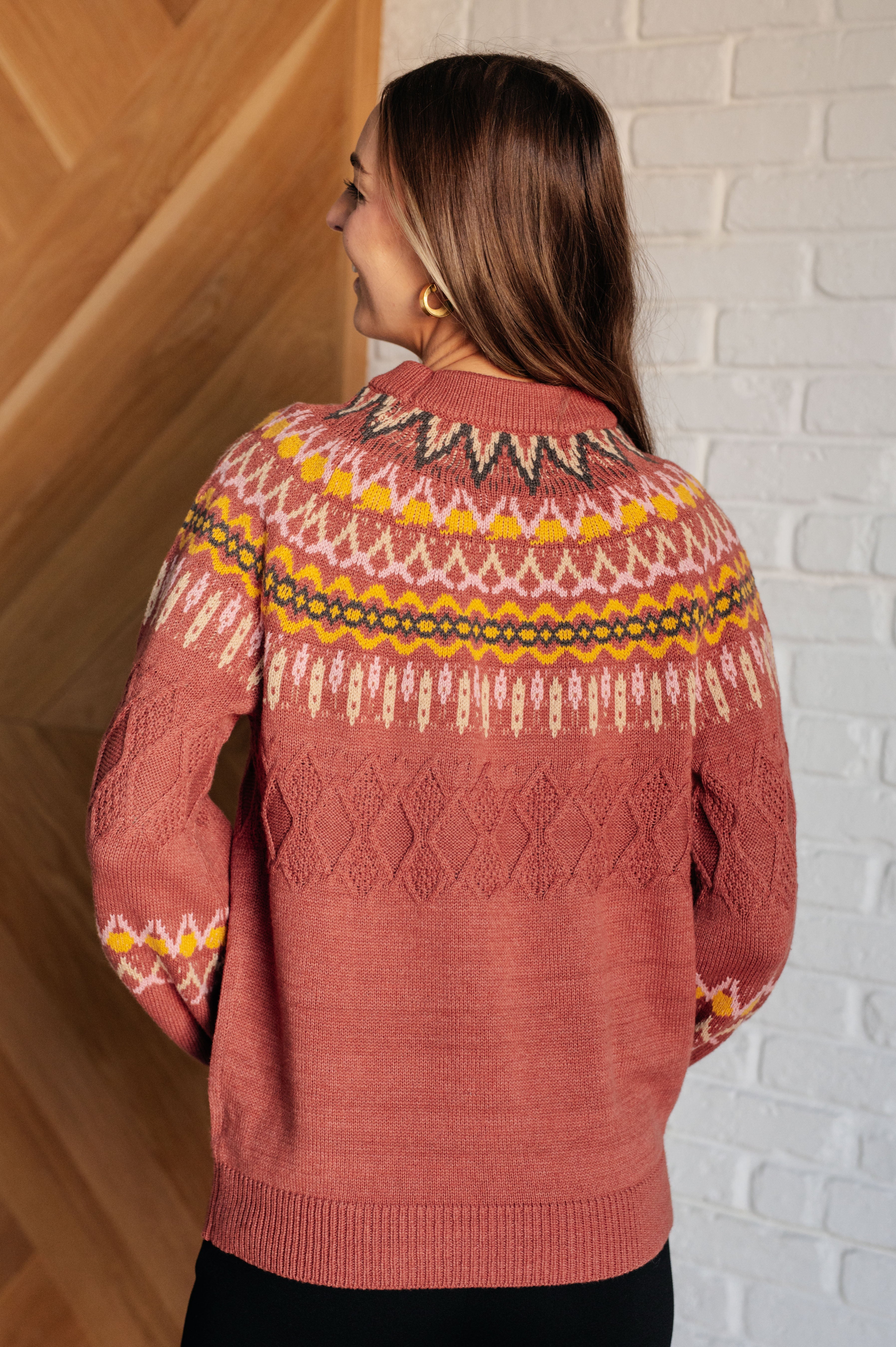 Cozy Chalet Fair Isle Sweater - Charming Charlie